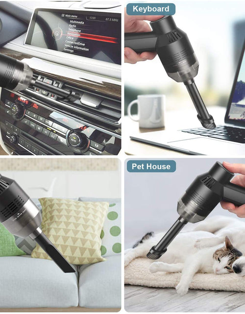 Load image into Gallery viewer, [Upgrade] Mini Vacuum Cordless Vacuum Keyboard Cleaner Rechargeable,For Cleaning Dust,Hair,Crumbs,Eraser Scrap,Laptop,Pet House,Sewing Machine
