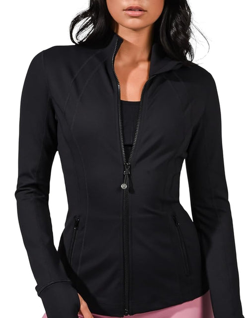 Load image into Gallery viewer, Women’S Lightweight, Full Zip Running Track Jacket
