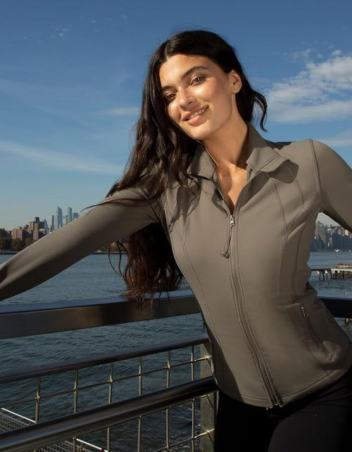 Load image into Gallery viewer, Women’S Lightweight, Full Zip Running Track Jacket
