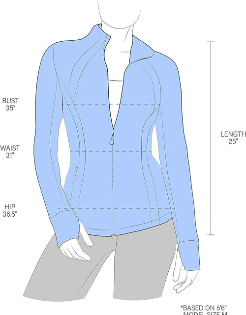 Load image into Gallery viewer, Women’S Lightweight, Full Zip Running Track Jacket
