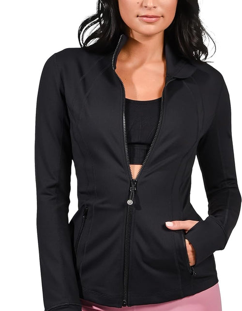 Load image into Gallery viewer, Women’S Lightweight, Full Zip Running Track Jacket
